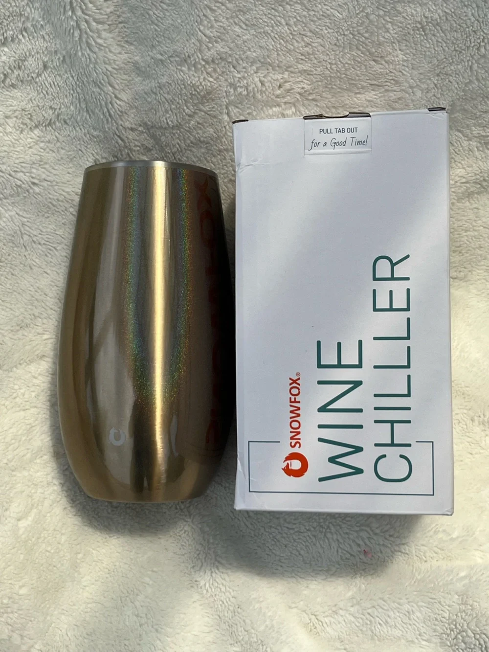 NWOT Snowfox Wine Chiller - Bronze